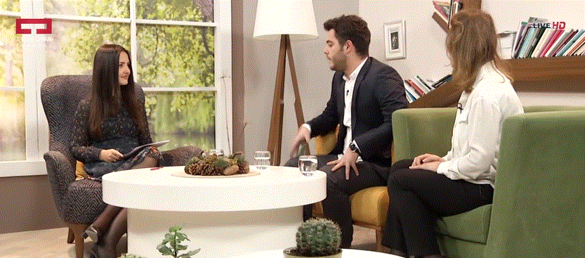 TLP Alumni Association (TLP-AA) - Labeat Fejza and Tringe A. Gashi at Tribuna Channel